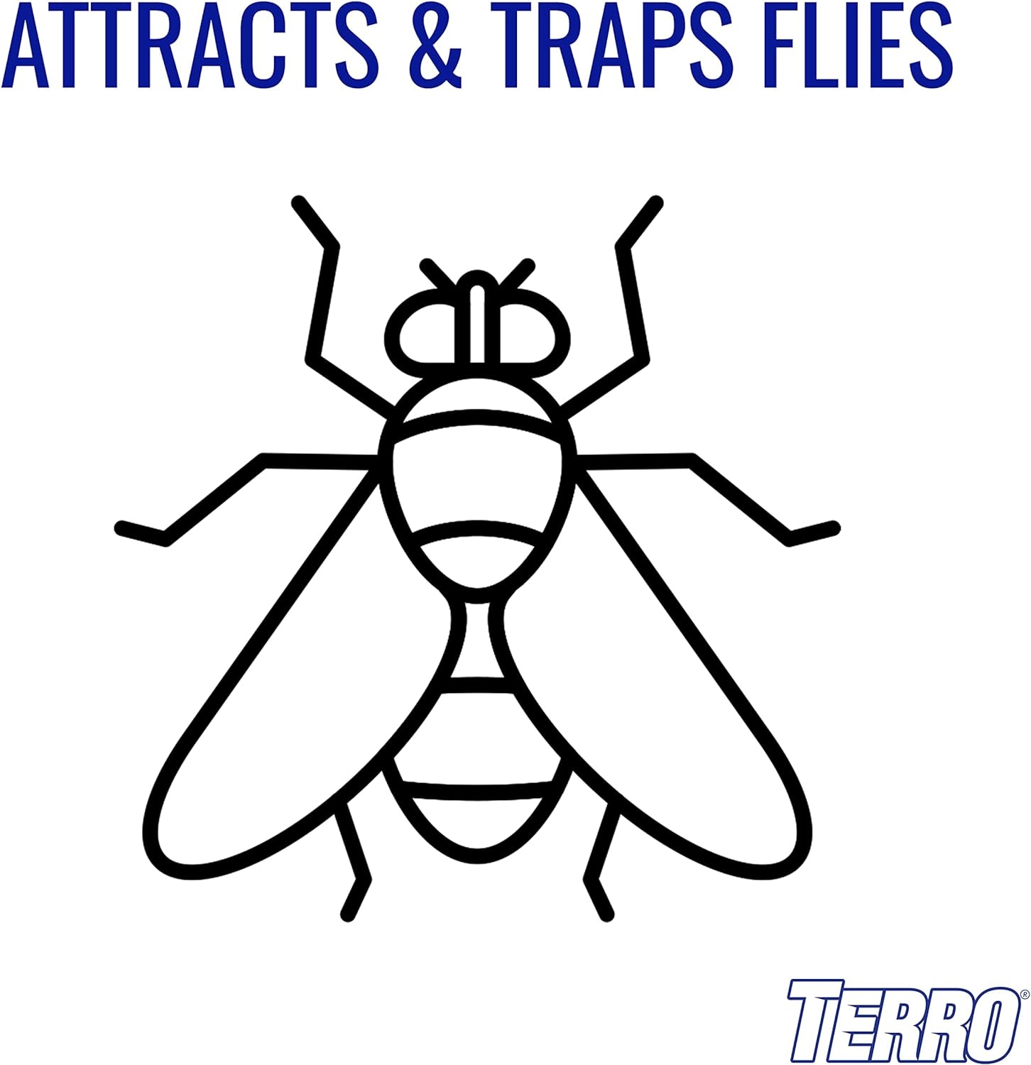 image:imageTERRO Fly Magnet 2Pack Sticky Fly Paper Traps1 Pack