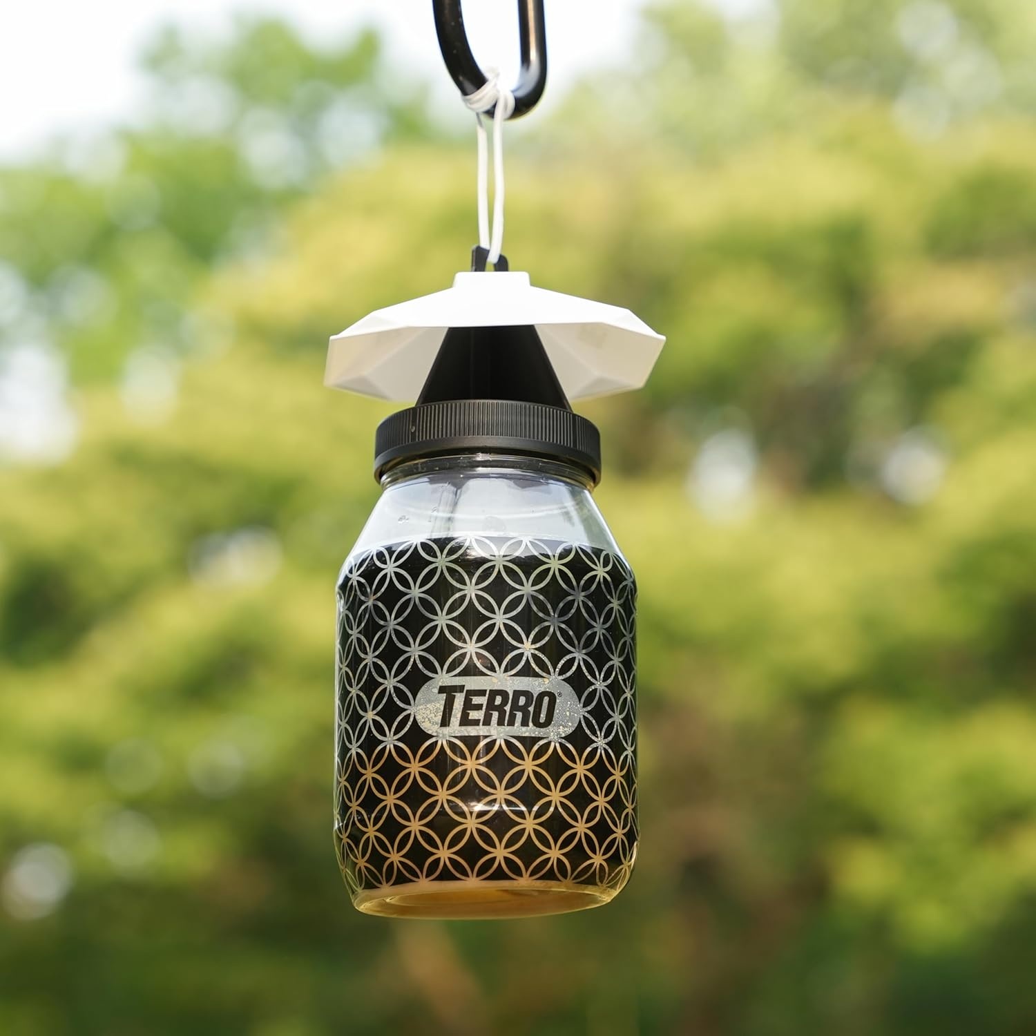 image:imageTERRO Fly Magnet Trap Reusable PoisonFree Outdoor Fly Catcher with Bait1 Pack