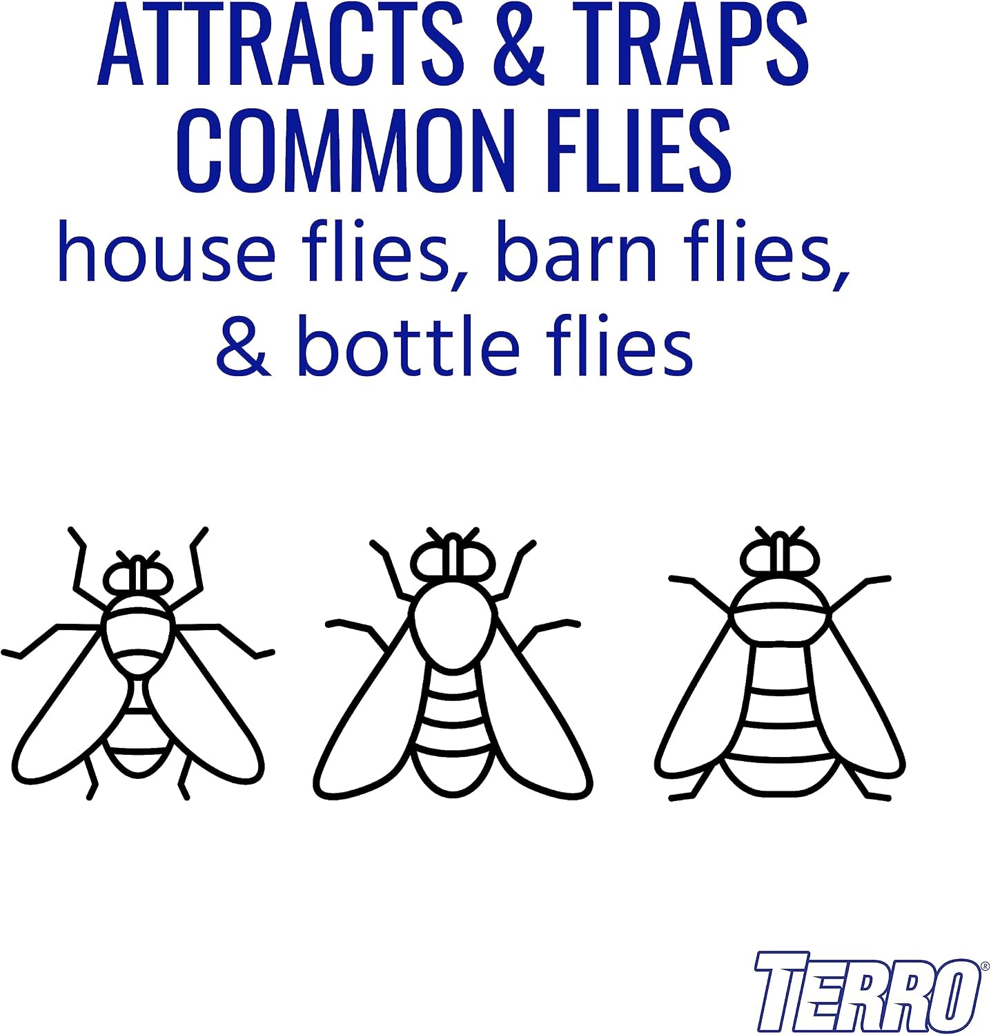 image:imageTERRO Fly Magnet Trap Reusable PoisonFree Outdoor Fly Catcher with Bait6 Pack