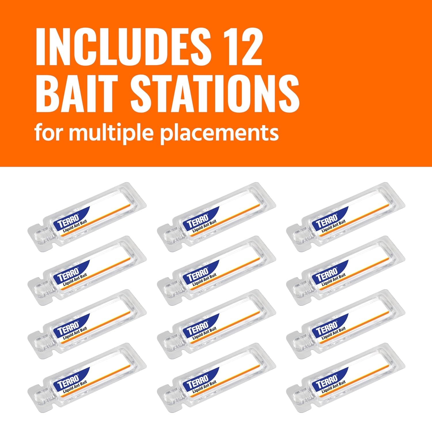 image:imageTERRO Liquid Ant Killer Bait Stations 18Count Indoor Ant Traps T3003SR12 Bait Stations