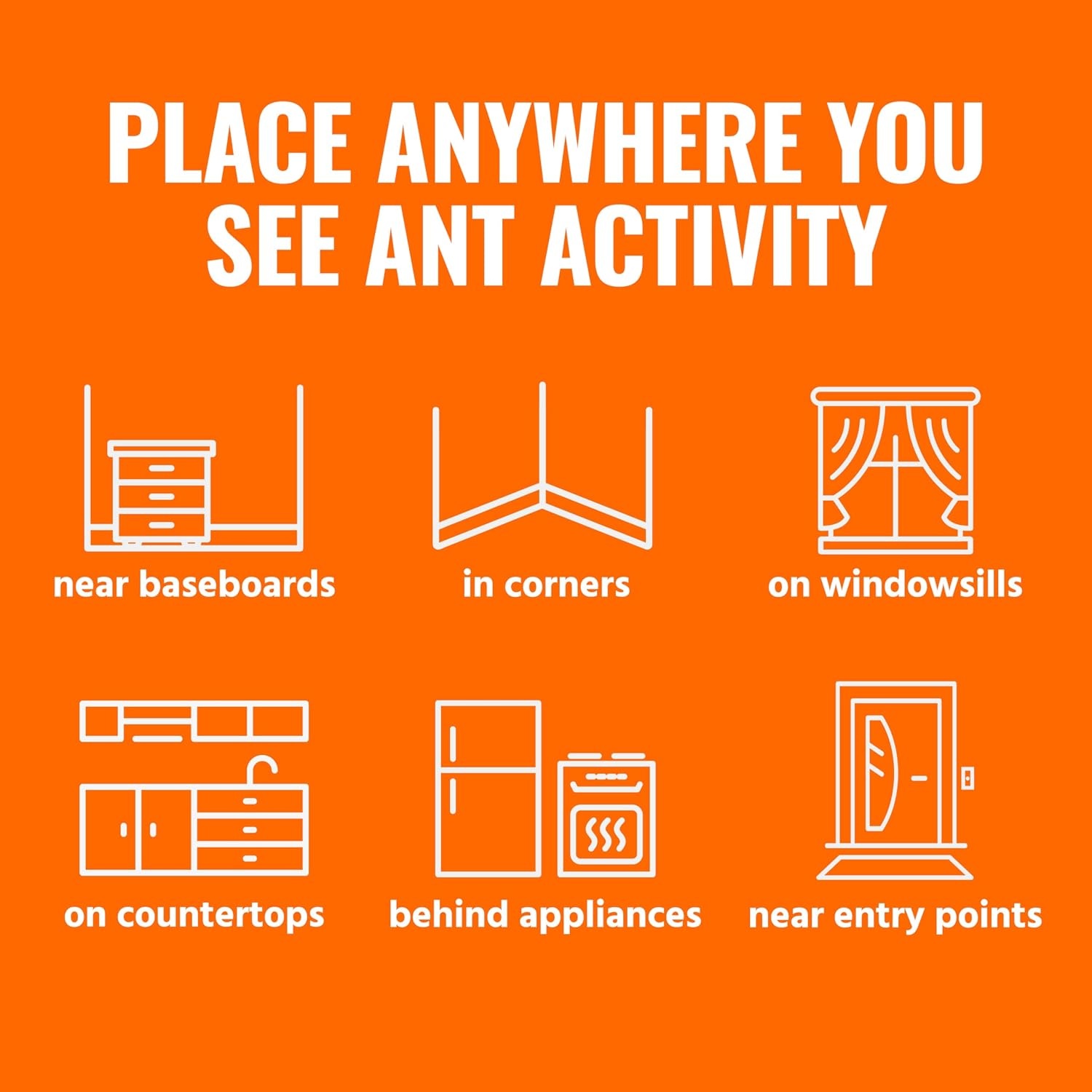 image:imageTERRO Liquid Ant Killer Bait Stations 18Count Indoor Ant Traps T3003SR12 Bait Stations