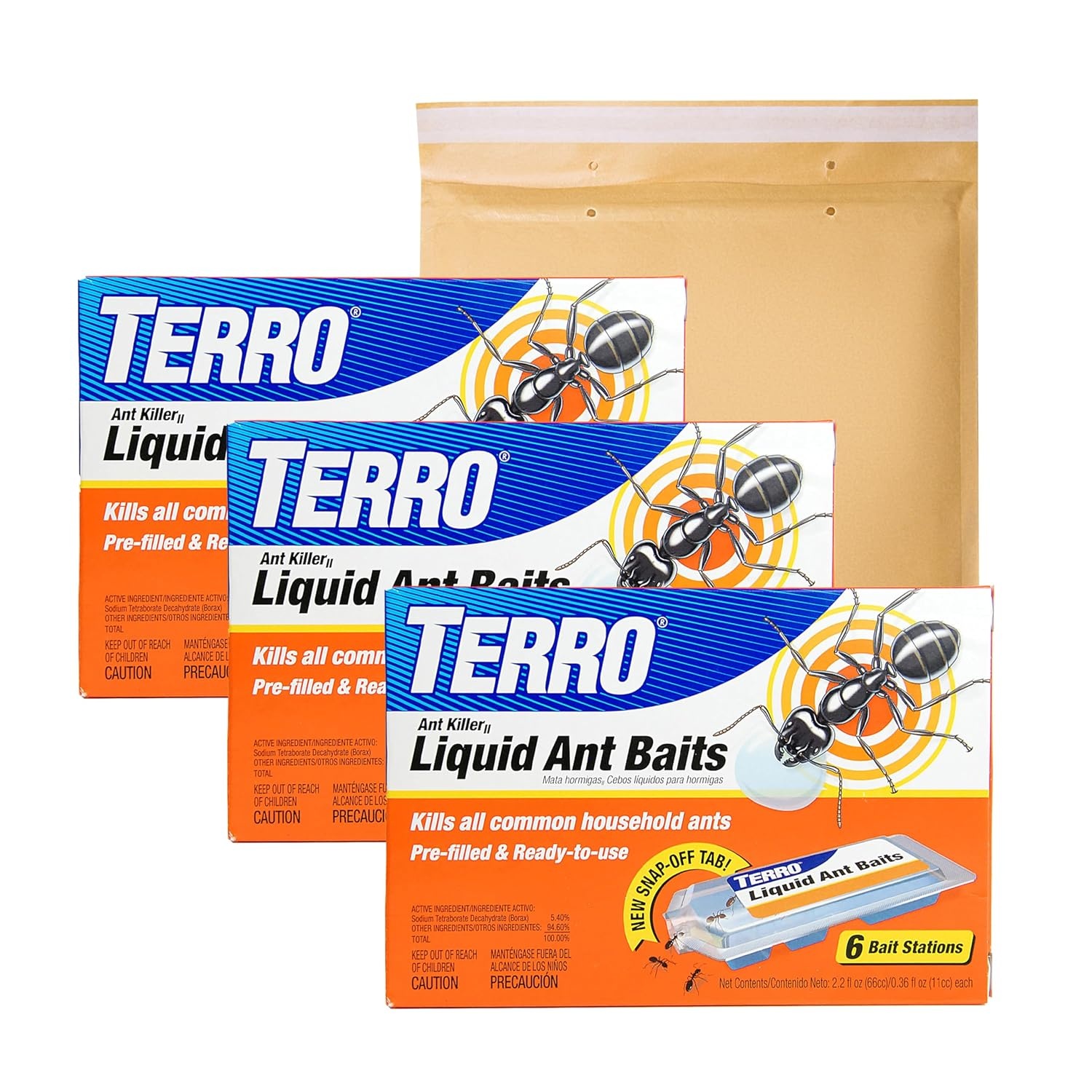 image:imageTERRO Liquid Ant Killer Bait Stations 18Count Indoor Ant Traps T3003SR18 Bait Stations