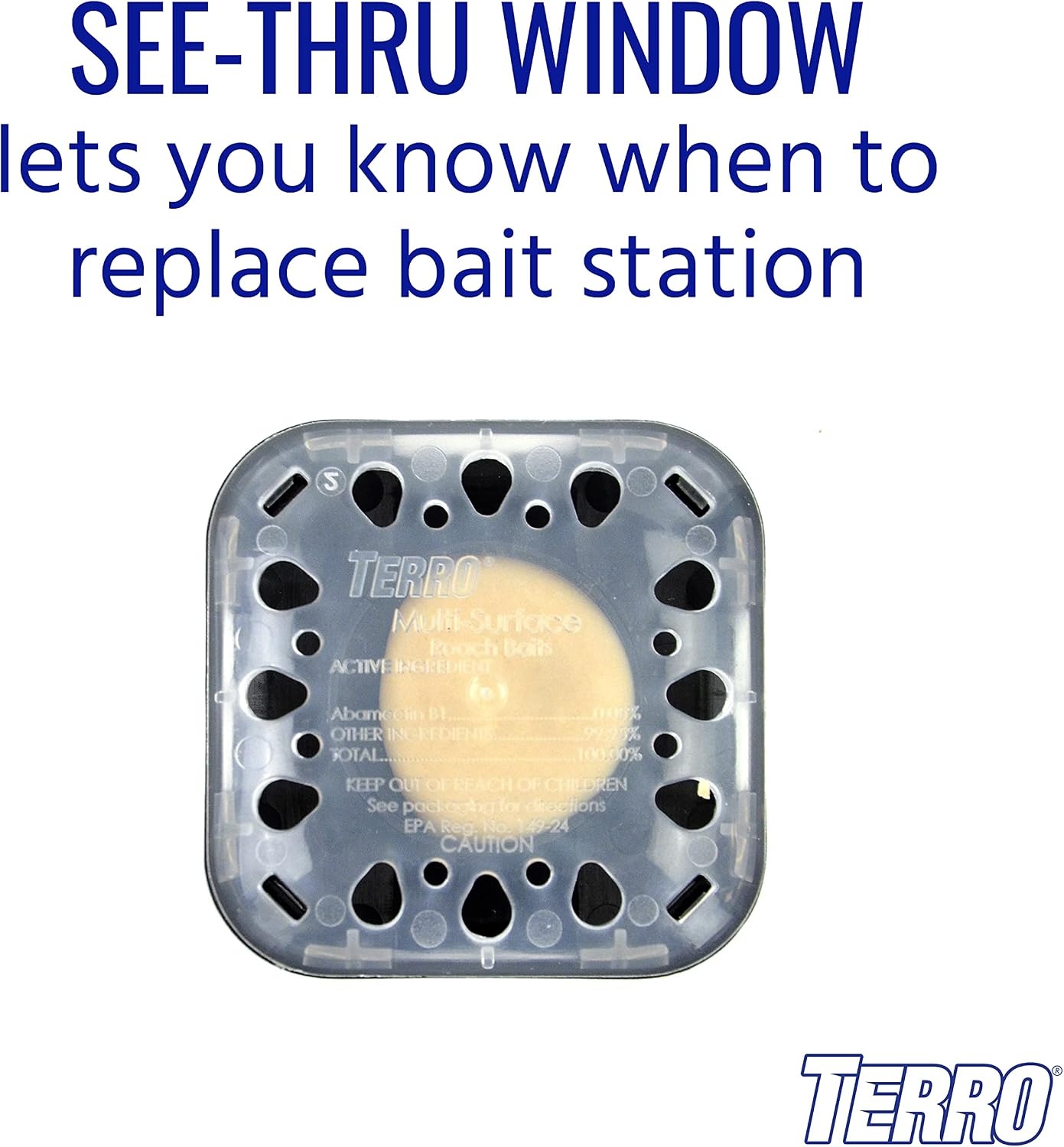 image:imageTERRO MultiSurface Roach Bait Stations 12Pack2 Pack