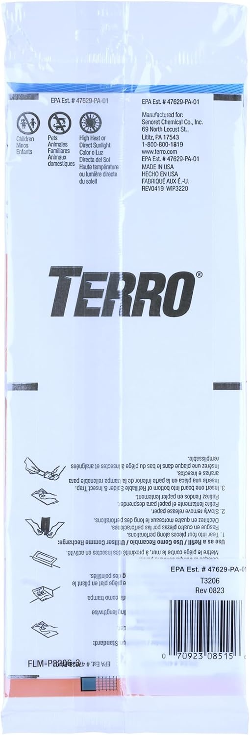 image:imageTERRO Spider amp Insect Trap 10Pack Sticky Glue Traps1 Pack