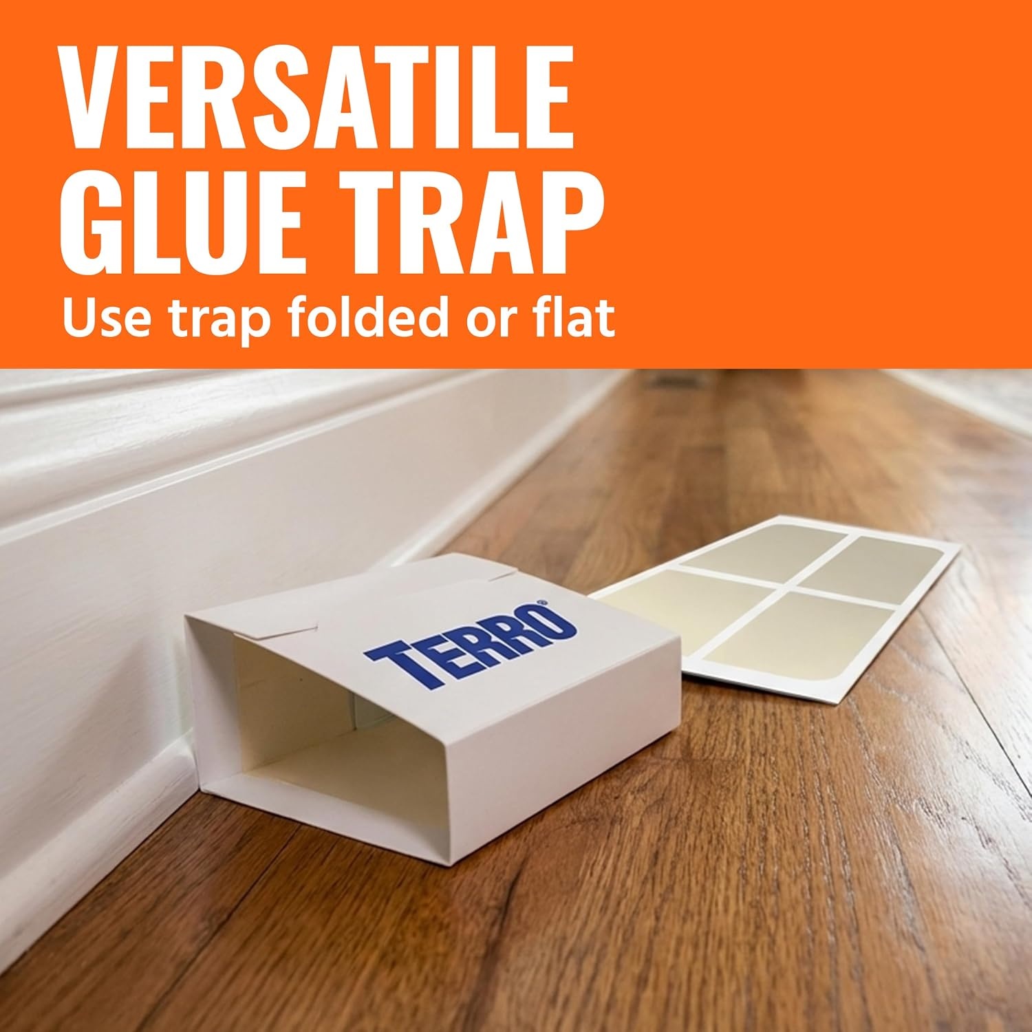 image:imageTERRO Spider amp Insect Trap 10Pack Sticky Glue Traps1 Pack