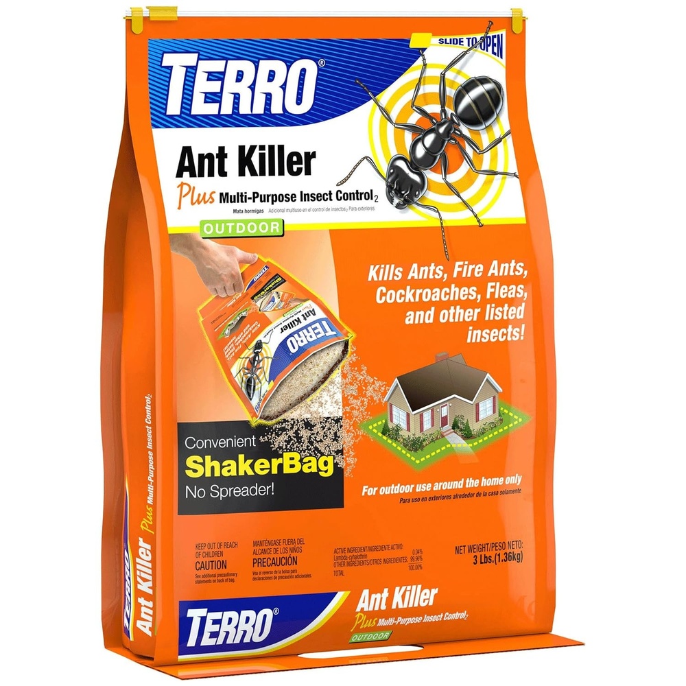 image:imageTERRO Ant Killer Plus MultiPurpose Insect Control 3 lb Shaker Bag1 Pack