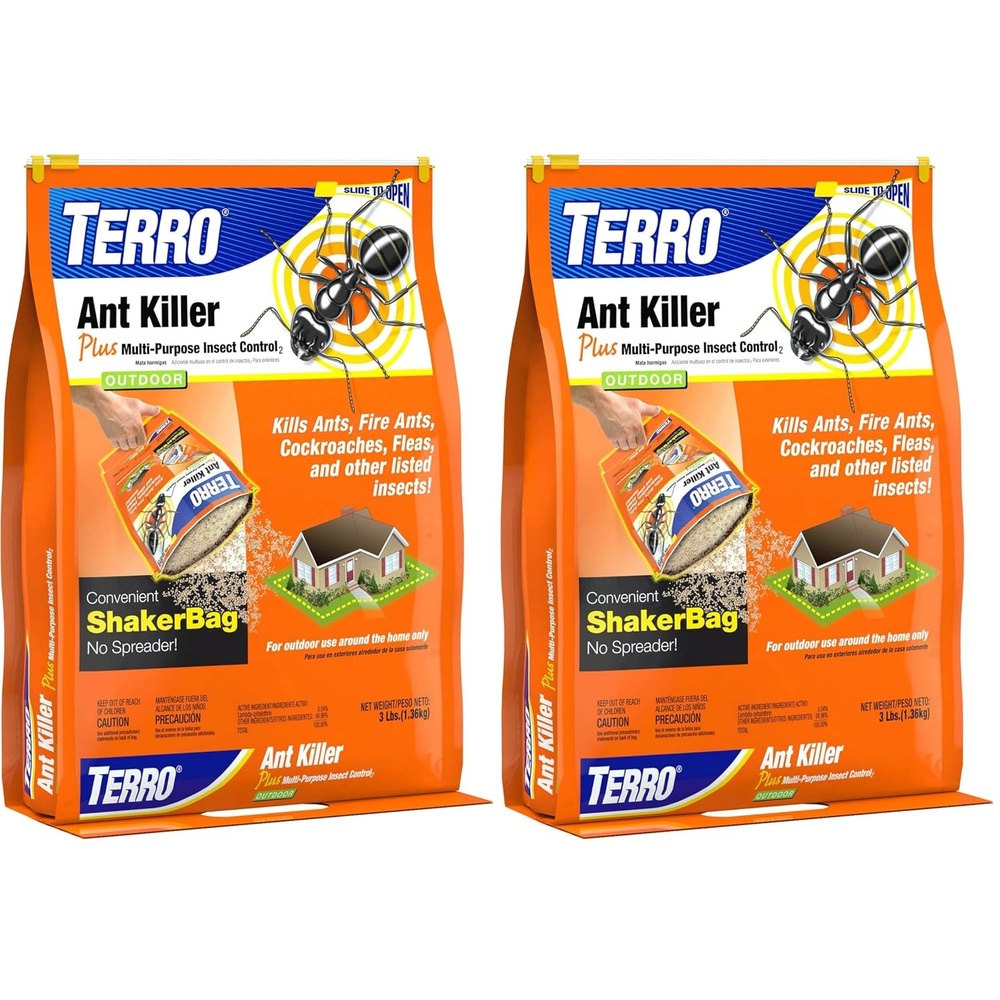 image:imageTERRO Ant Killer Plus MultiPurpose Insect Control 3 lb Shaker Bag2 Pack