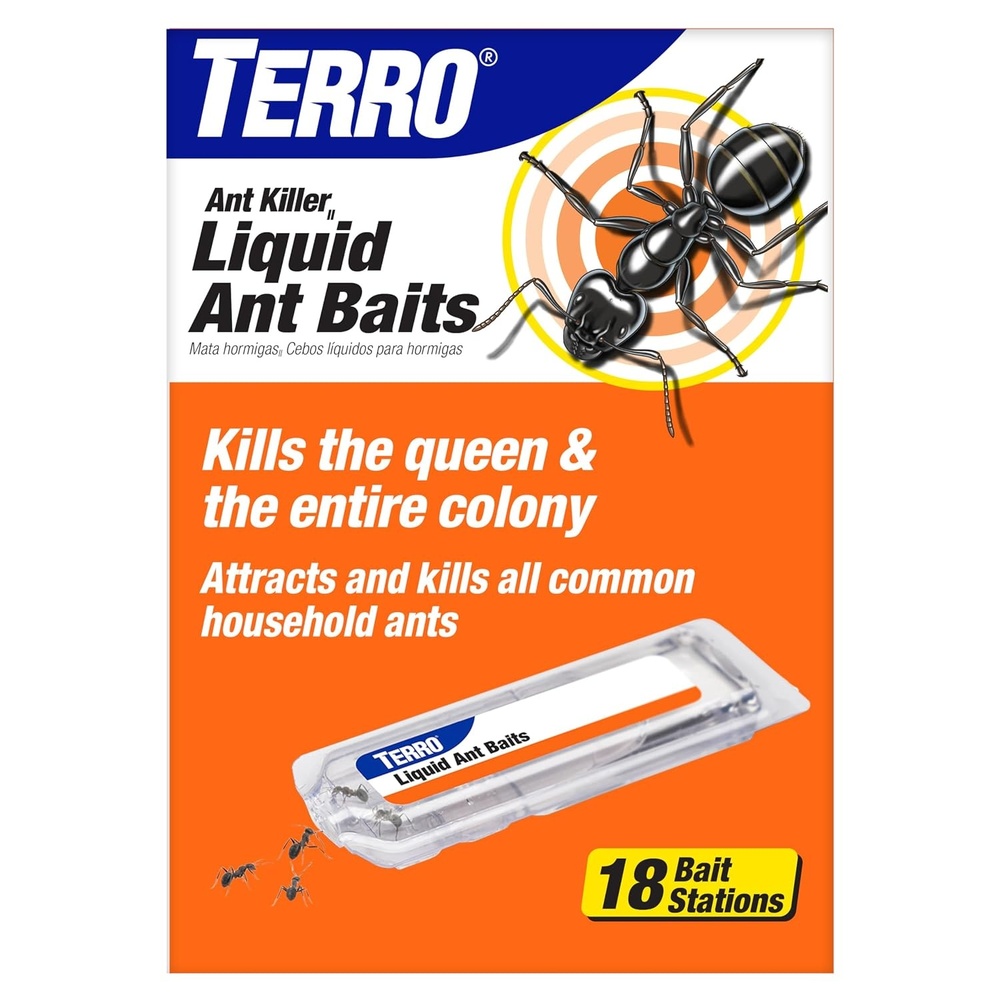 image:imageTERRO Liquid Ant Killer Bait Stations 18Count Indoor Ant Traps T3003SR18 Bait Stations