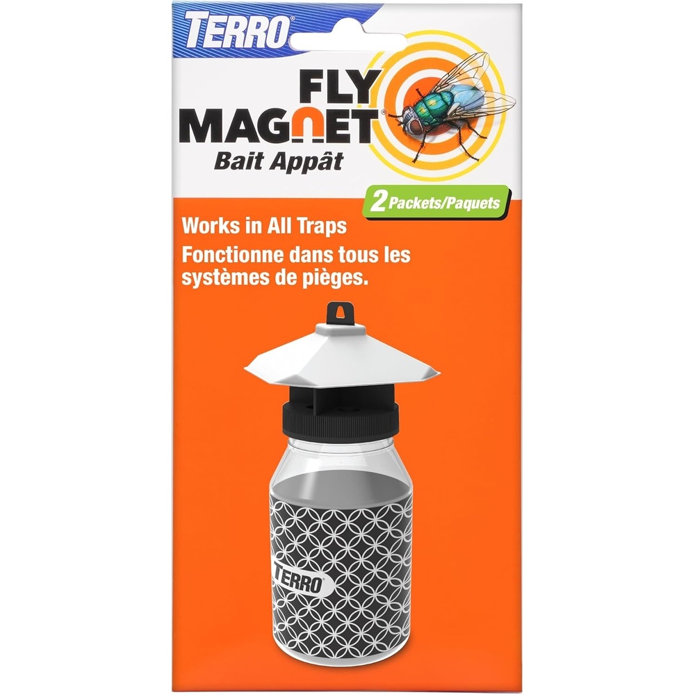 image:imageTERRO T382 Fly Magnet Replacement Bait 2 Fly Magnet Trap Attractants2 Bait Refills