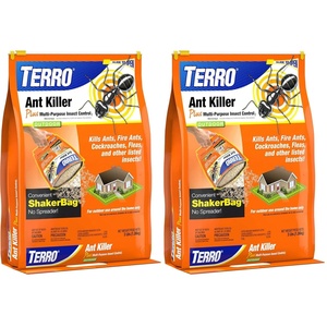 TERRO Ant Killer Plus Multi-Purpose Insect Control, 3 lb Shaker Bag(2 Pack)