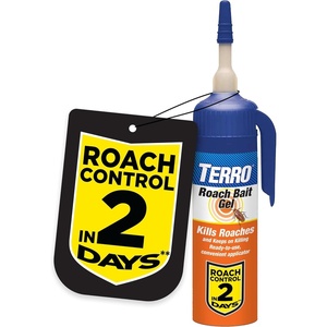 TERRO Cockroach Gel Bait Killer, 168g of Bait, 2-Pack((Pack of 12))