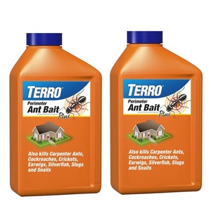 TERRO Perimeter Outdoor Ant Bait Plus, 2-Pack, 2 lb Shaker Canisters(2 Pack)